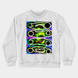 staples of all colors vibrant signs of imagination Crewneck Sweatshirt